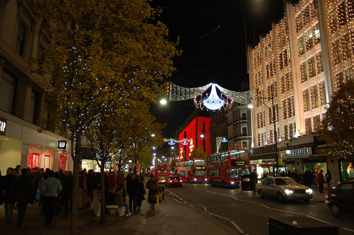 Oxford Street Christmas Lights