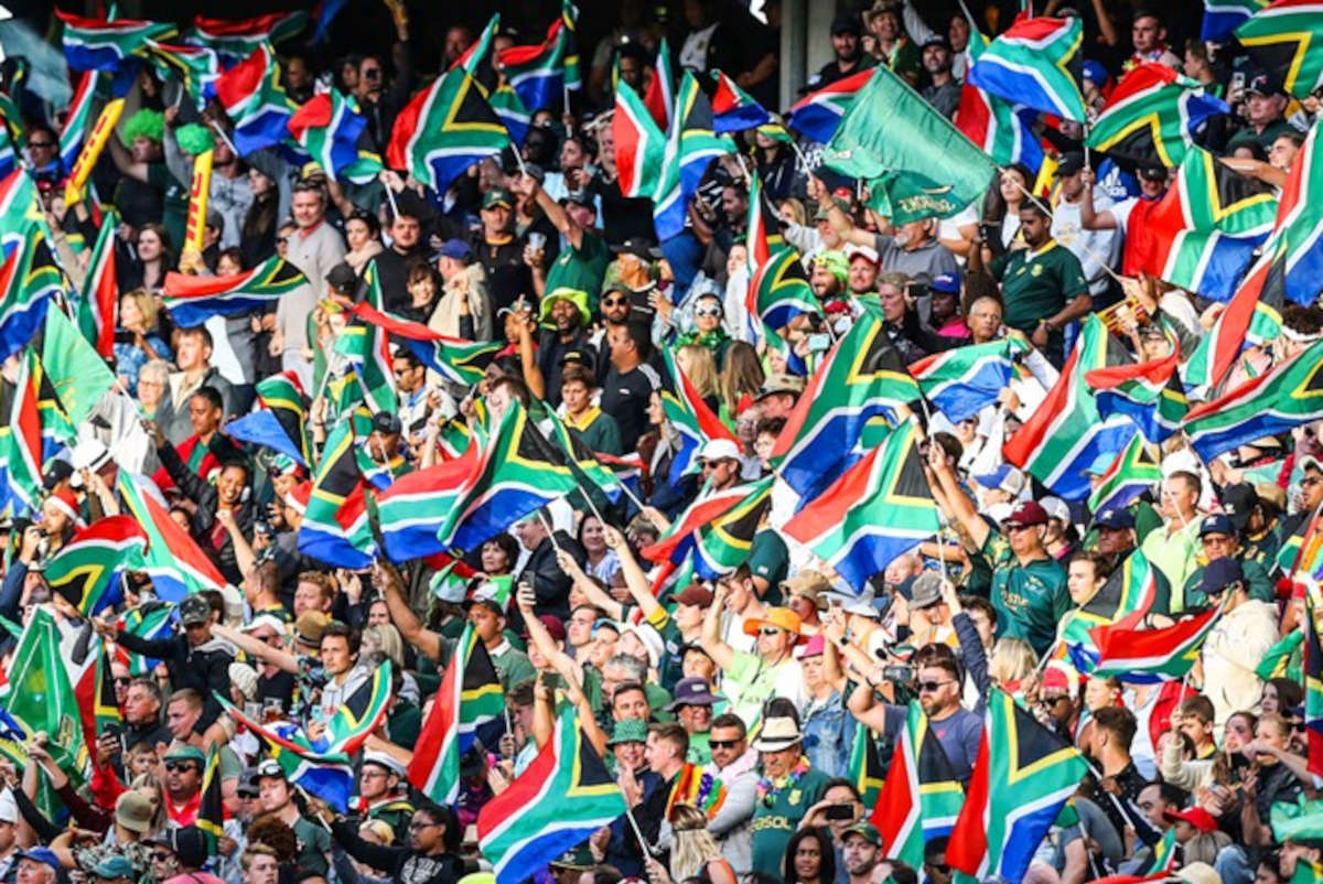 Springboks supporters