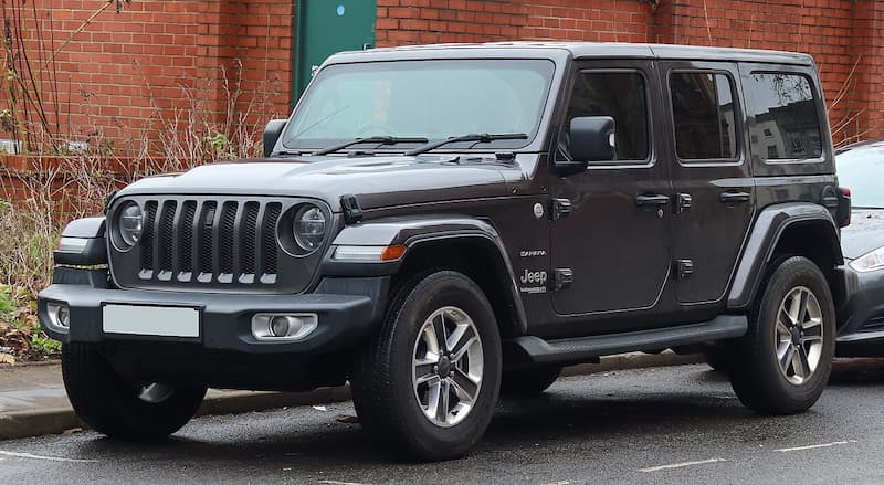 2018 Jeep Wrangler, part of vehicle recall in South Africa