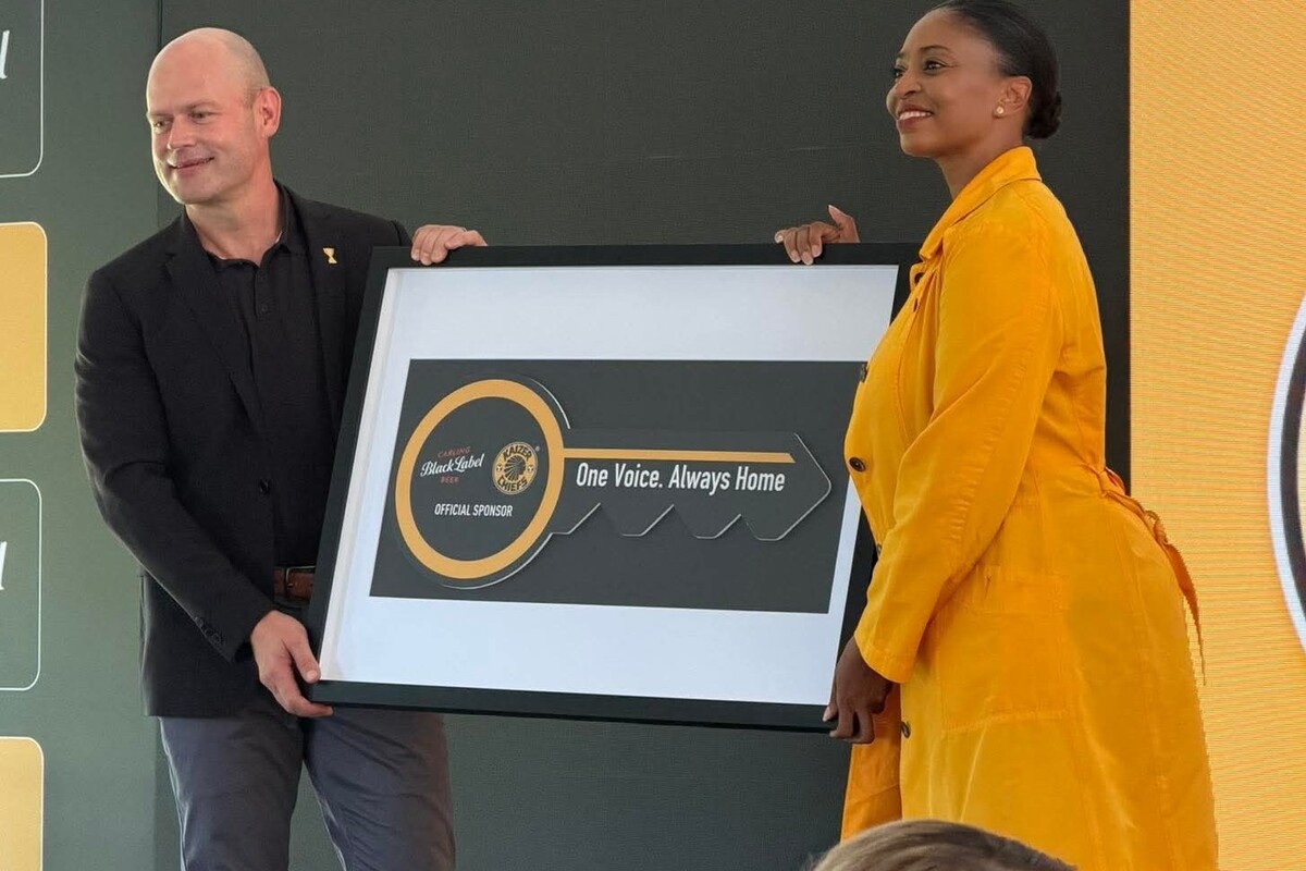 Kaizer Chiefs partner with Carling Black Label. Image: Kaizer Chiefs
