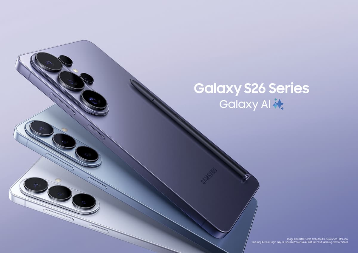 The new Samsung Galaxy S26 series. This image accompanies a sponsored article about the new release of the The new Samsung Galaxy S26 series in South Africa.