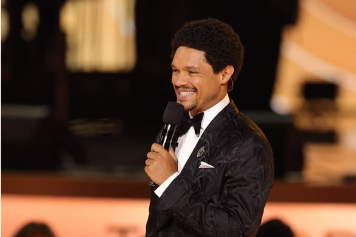 Trevor Noah at the 2026 Grammys