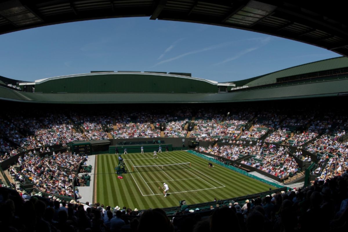 Wimbledon grass court