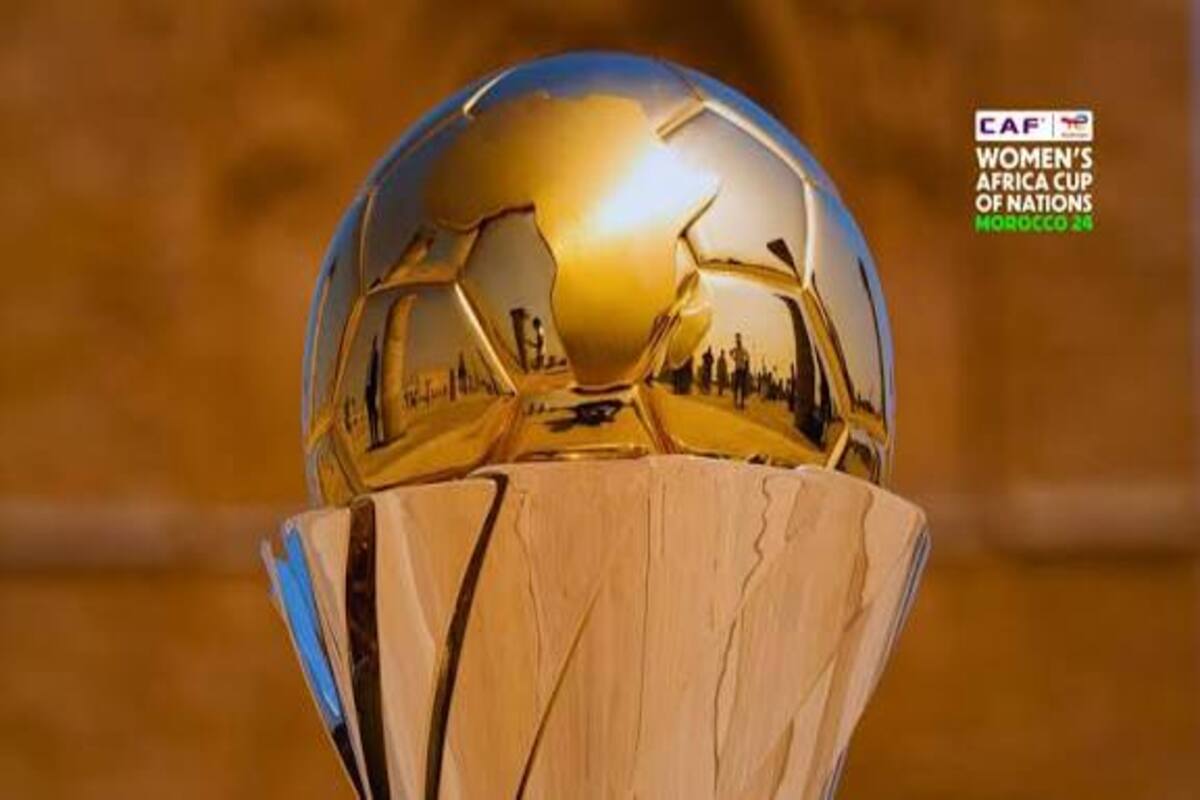 The Women's Africa Cup of Nations (WAFCON) trophy. Image: CAF Online